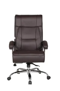 cadeira-estofada-Blume-BLM3035-café-frente